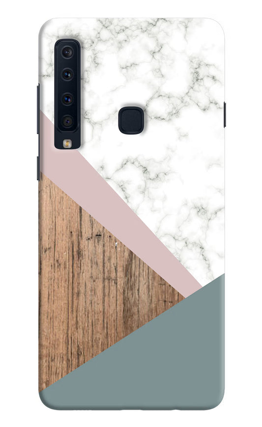 Marble wood Abstract Samsung A9 Hard Case Back Cover by Casekaro