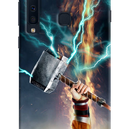 Thor Hammer Mjolnir Samsung A9 Hard Case Back Cover by Casekaro