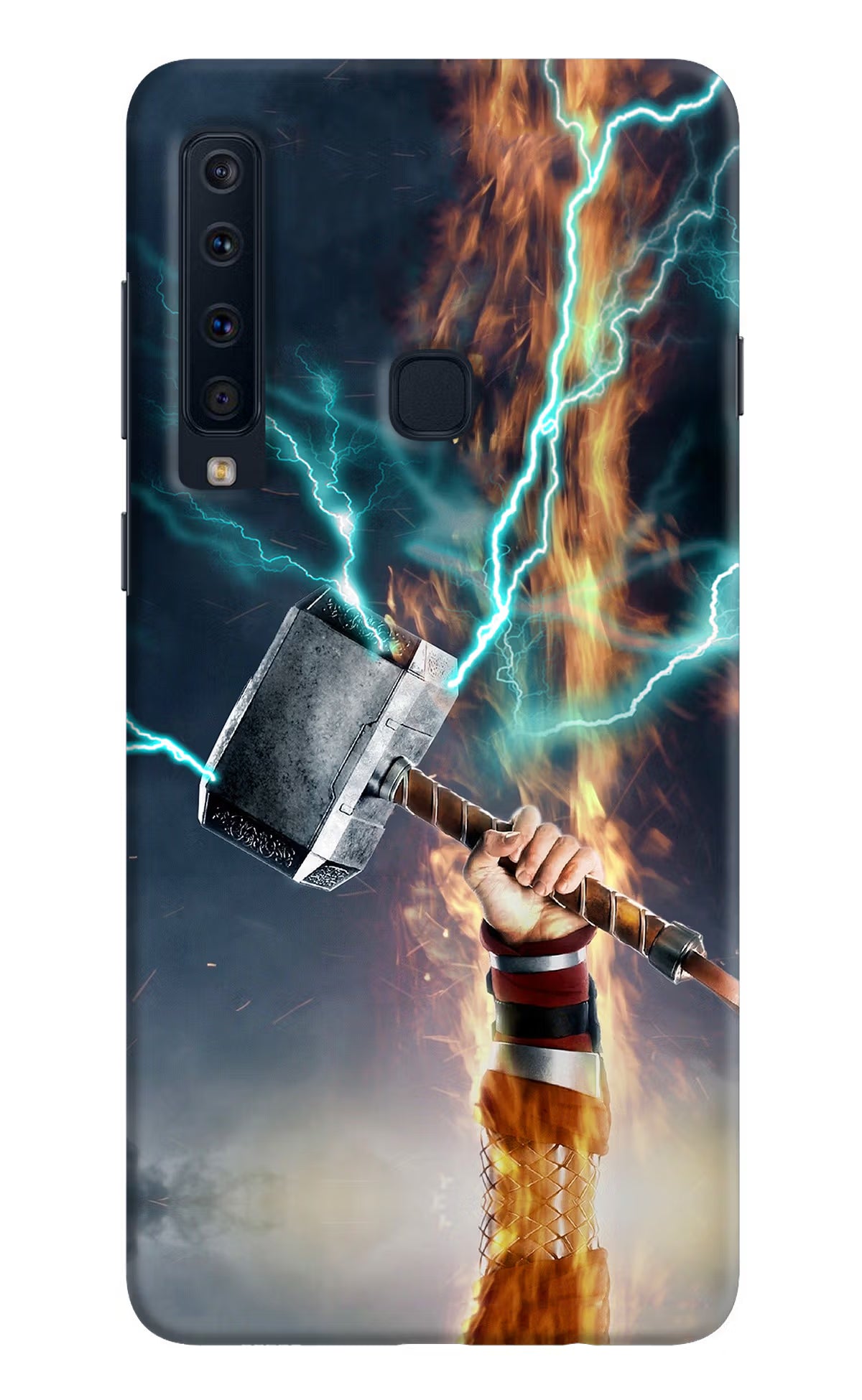 Thor Hammer Mjolnir Samsung A9 Hard Case Back Cover by Casekaro