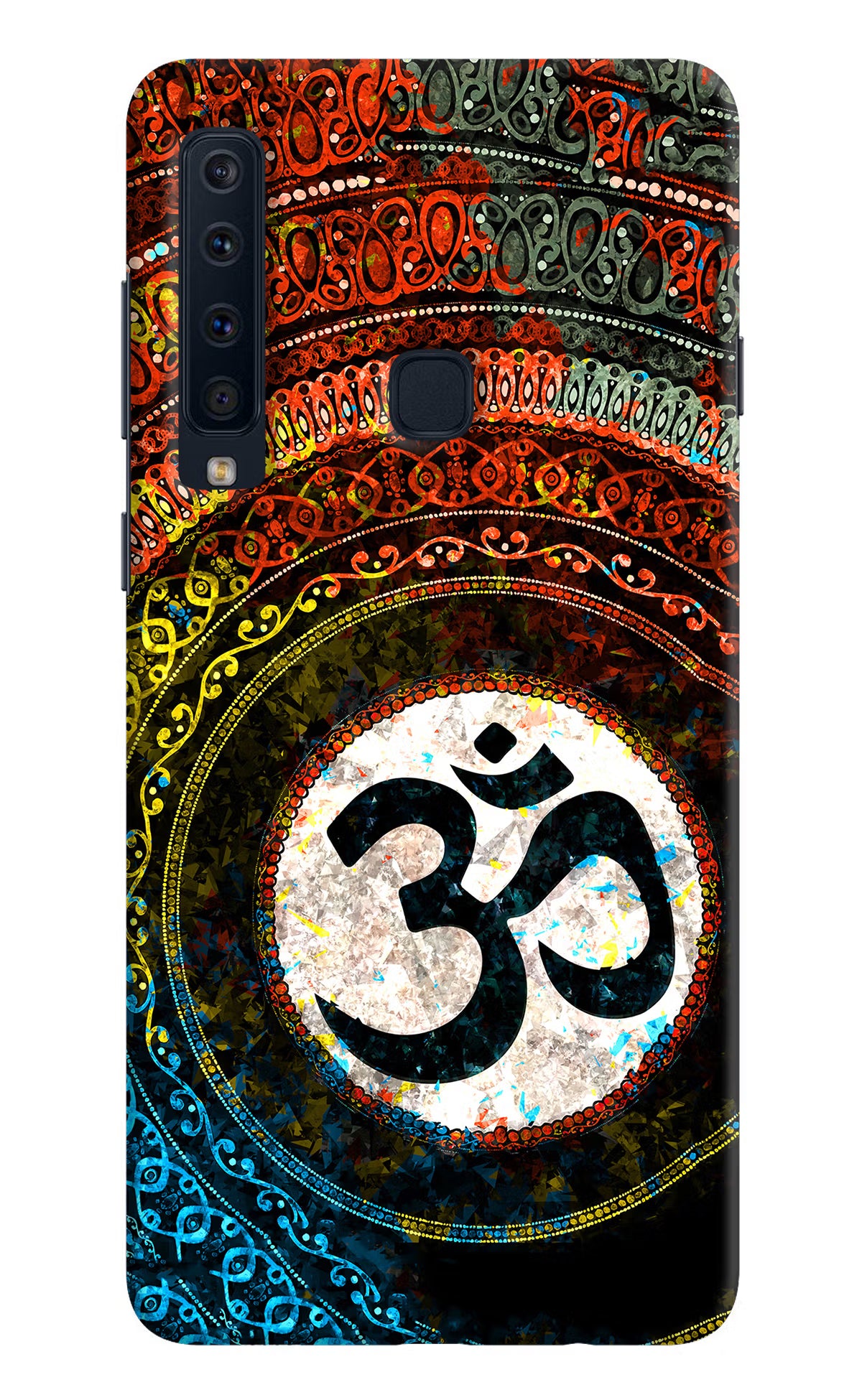 Om Cultural Samsung A9 Hard Case Back Cover by Casekaro