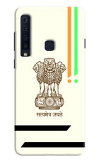 Satyamev Jayate Brown Logo Samsung A9 Hard Case Back Cover by Casekaro