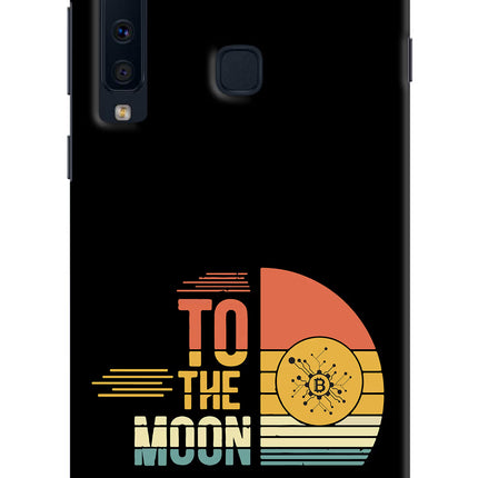 To the Moon Samsung A9 Hard Case Back Cover by Casekaro