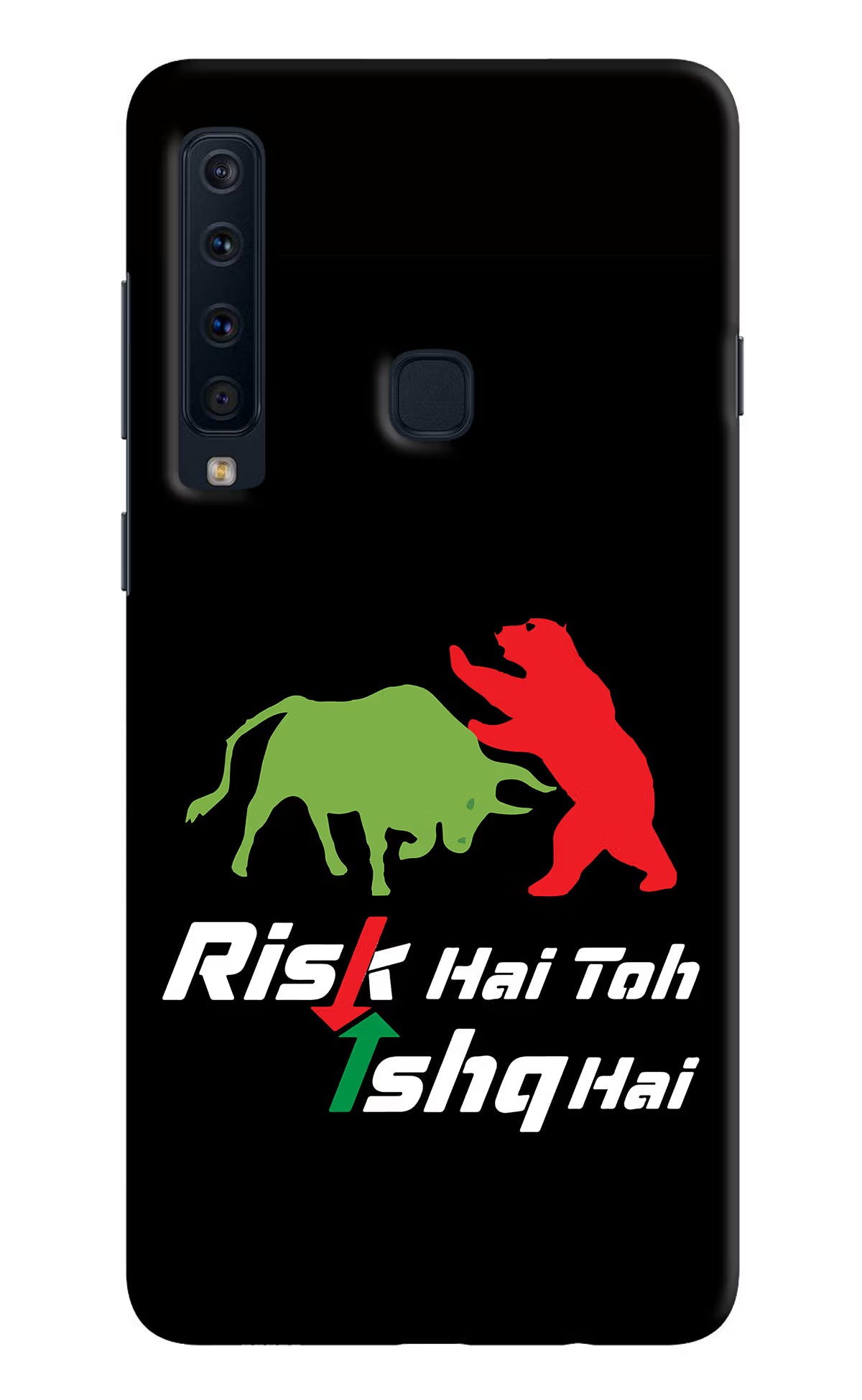 Risk Hai Toh Ishq Hai Samsung A9 Hard Case Back Cover by Casekaro