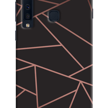 Geometric Pattern Samsung A9 Hard Case Back Cover by Casekaro