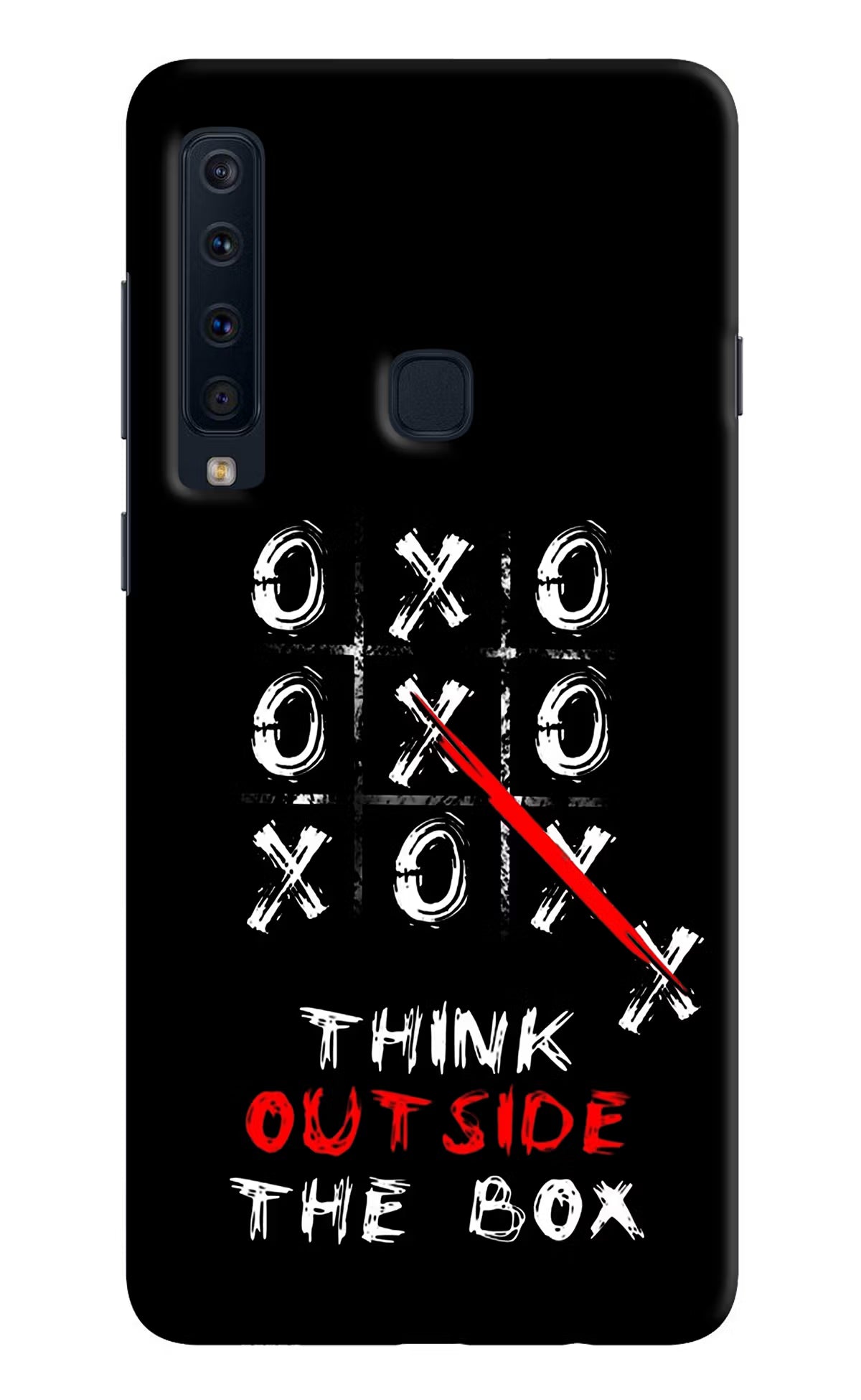 Think out of the BOX Samsung A9 Hard Case Back Cover by Casekaro