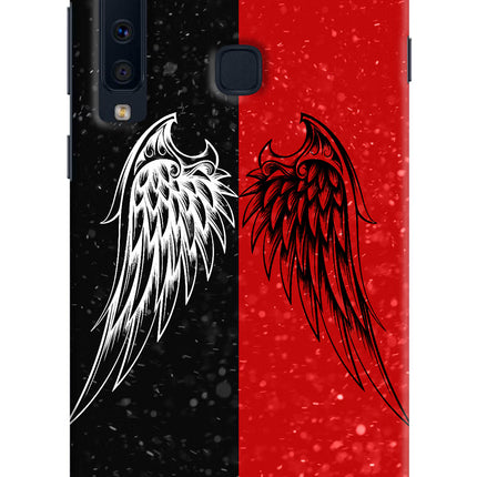 Wings Samsung A9 Hard Case Back Cover by Casekaro
