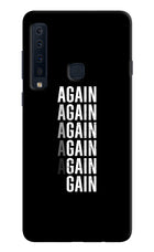 Again Again Gain Samsung A9 Hard Case Back Cover by Casekaro