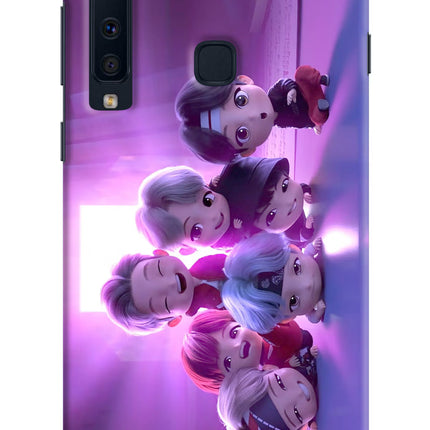 BTS Chibi Samsung A9 Hard Case Back Cover by Casekaro