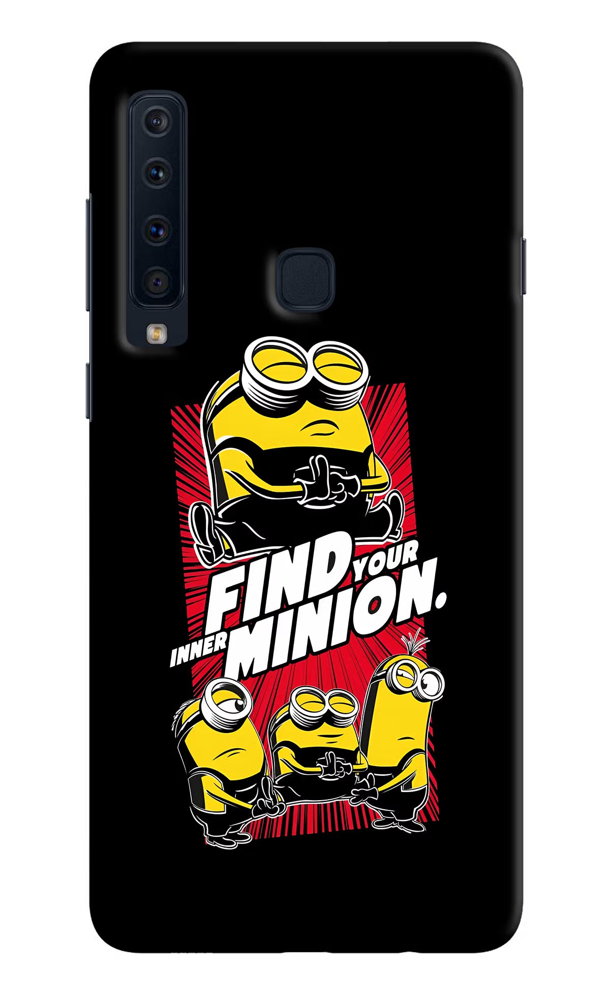 Find your inner Minion Samsung A9 Hard Case Back Cover by Casekaro