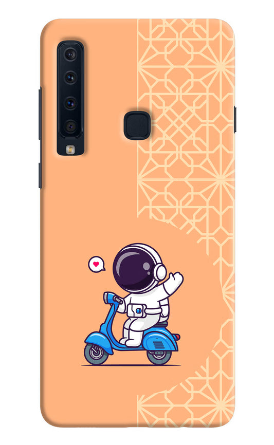 Cute Astronaut Riding Samsung A9 Hard Case Back Cover by Casekaro