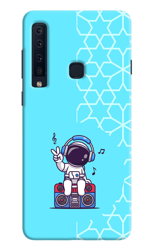 Cute Astronaut Chilling Samsung A9 Hard Case Back Cover by Casekaro