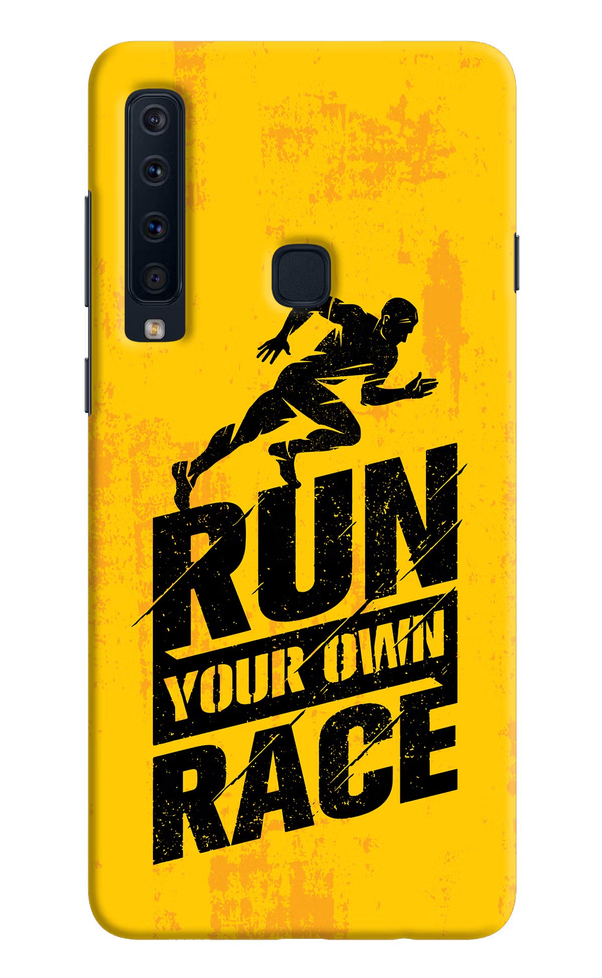 Run Your Own Race Samsung A9 Hard Case Back Cover by Casekaro