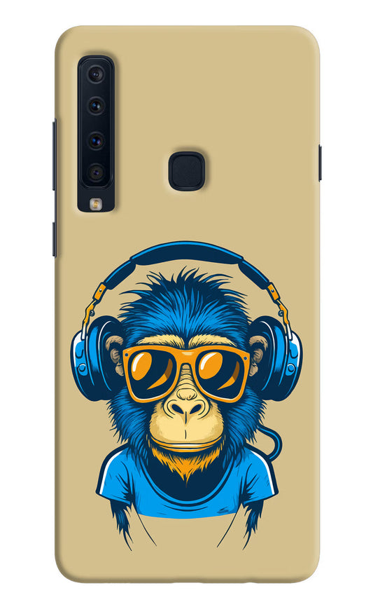 Monkey Headphone Samsung A9 Hard Case Back Cover by Casekaro