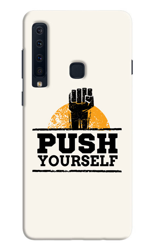 Push Yourself Samsung A9 Hard Case Back Cover by Casekaro