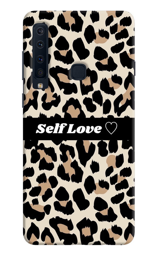 Leopard Print Self Love Samsung A9 Hard Case Back Cover by Casekaro