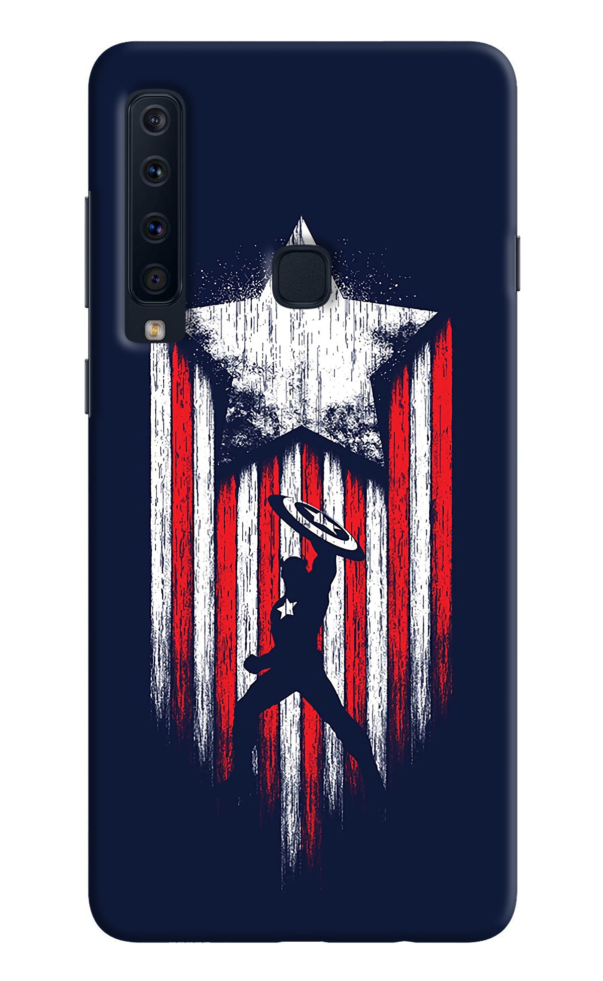 Captain America Marvel Art Samsung A9 Back Cover