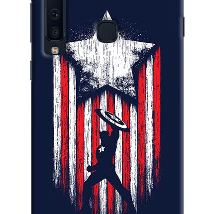Captain America Marvel Art Samsung A9 Hard Case Back Cover by Casekaro