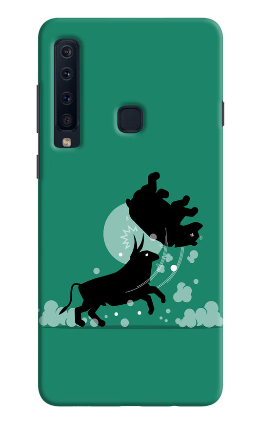 Bull Conqueror Samsung A9 Hard Case Back Cover by Casekaro