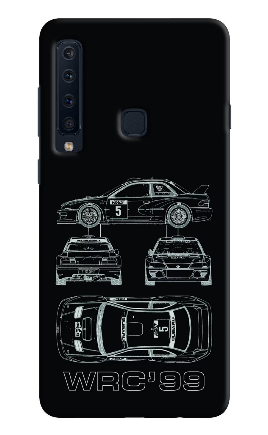 WRC'99 Samsung A9 Back Cover, Hard case