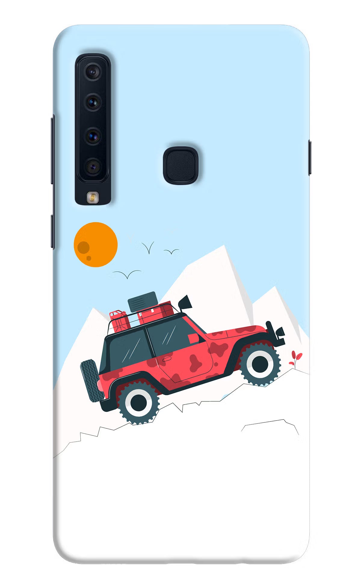 Mountain Trail Beast Samsung A9 Hard Case Back Cover by Casekaro