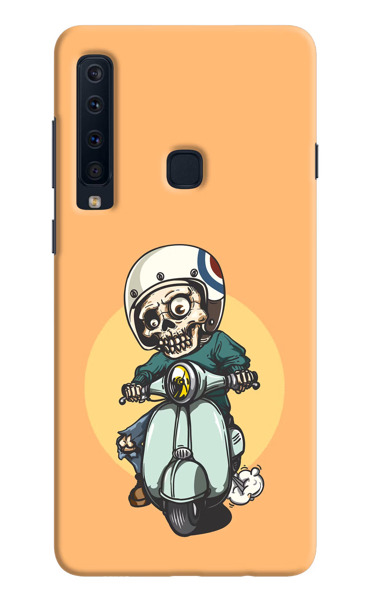 Undead Biker Samsung A9 Hard Case Back Cover by Casekaro