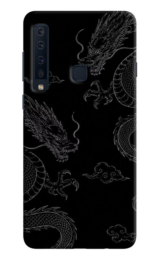 Twin Dragons Samsung A9 Hard Case Back Cover by Casekaro
