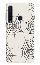 Spider Web Samsung A9 Hard Case Back Cover by Casekaro