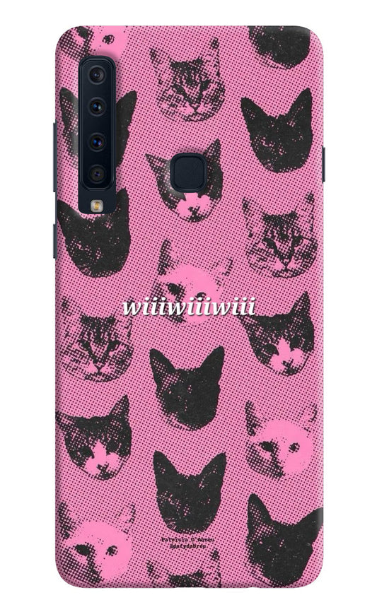 Pink Cats Samsung A9 Back Cover