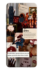 Zodiac Aries Samsung A9 Hard Case Back Cover by Casekaro