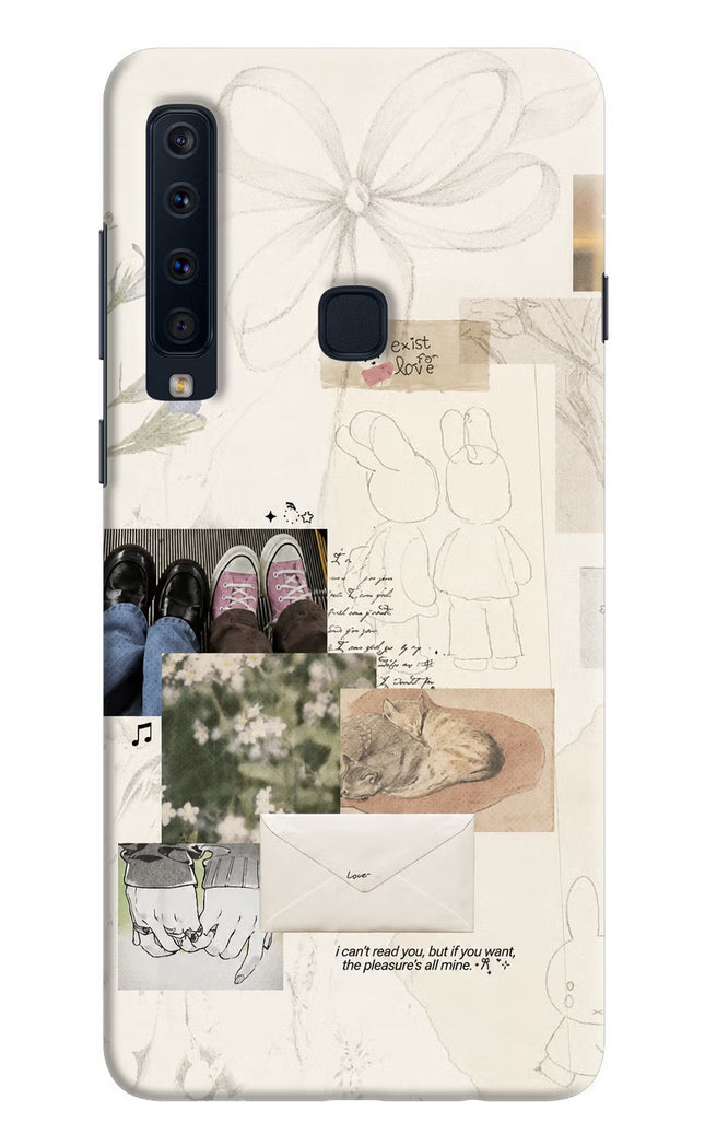 Soft Aesthetic Samsung A9 Hard Case Back Cover by Casekaro