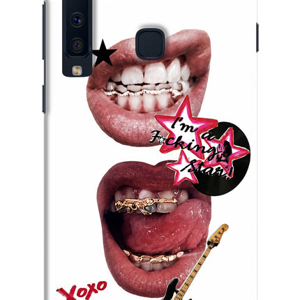 Rockstar Samsung A9 Hard Case Back Cover by Casekaro