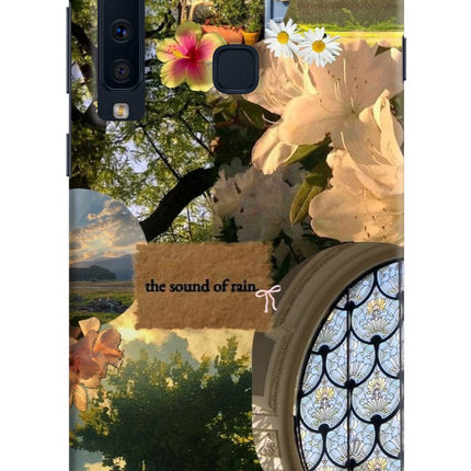 Rain Samsung A9 Hard Case Back Cover by Casekaro