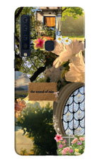 Rain Samsung A9 Hard Case Back Cover by Casekaro