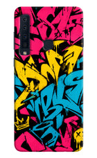 Graffiti Vibe Samsung A9 Hard Case Back Cover by Casekaro