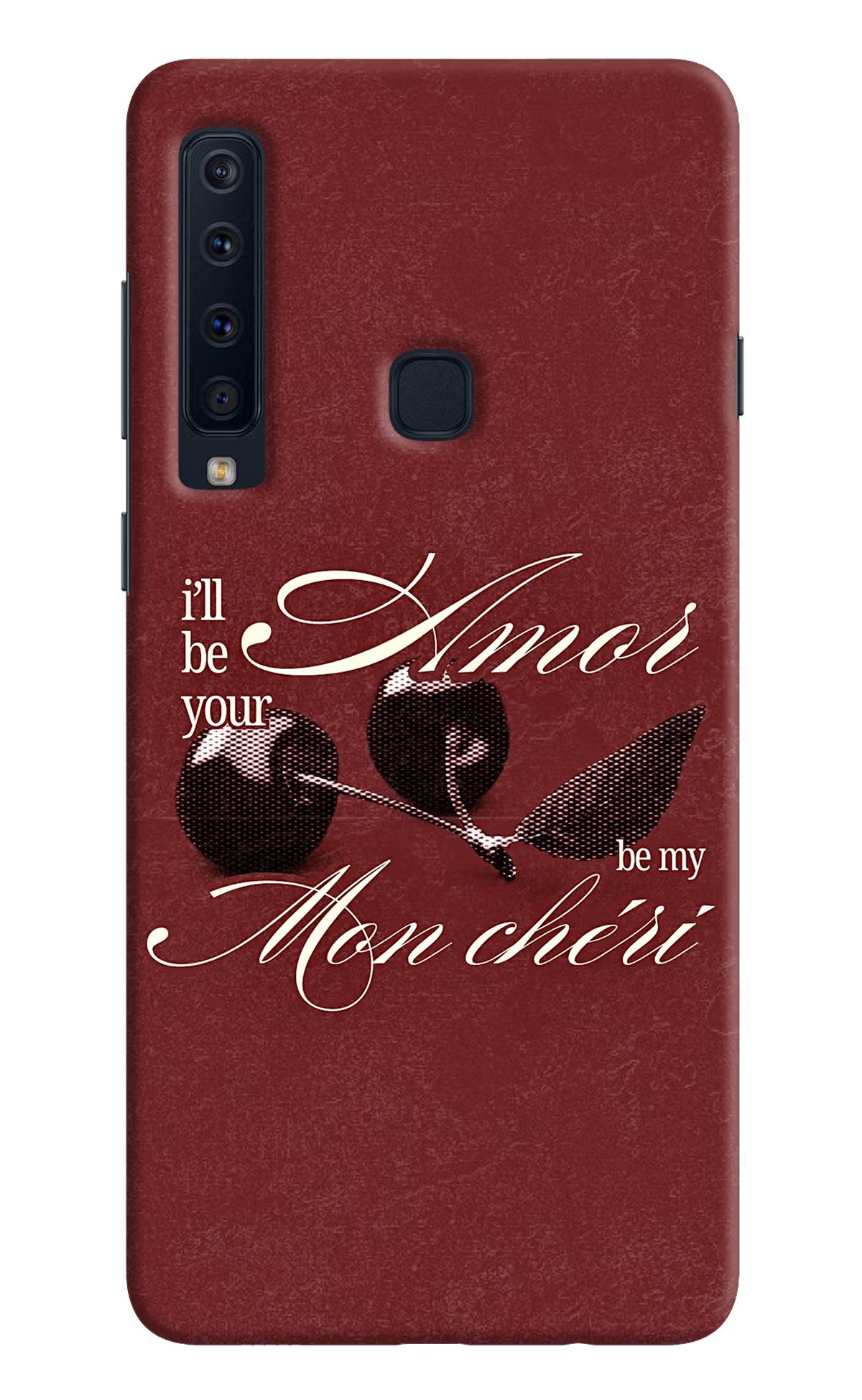 Velvet Cherry Samsung A9 Back Cover