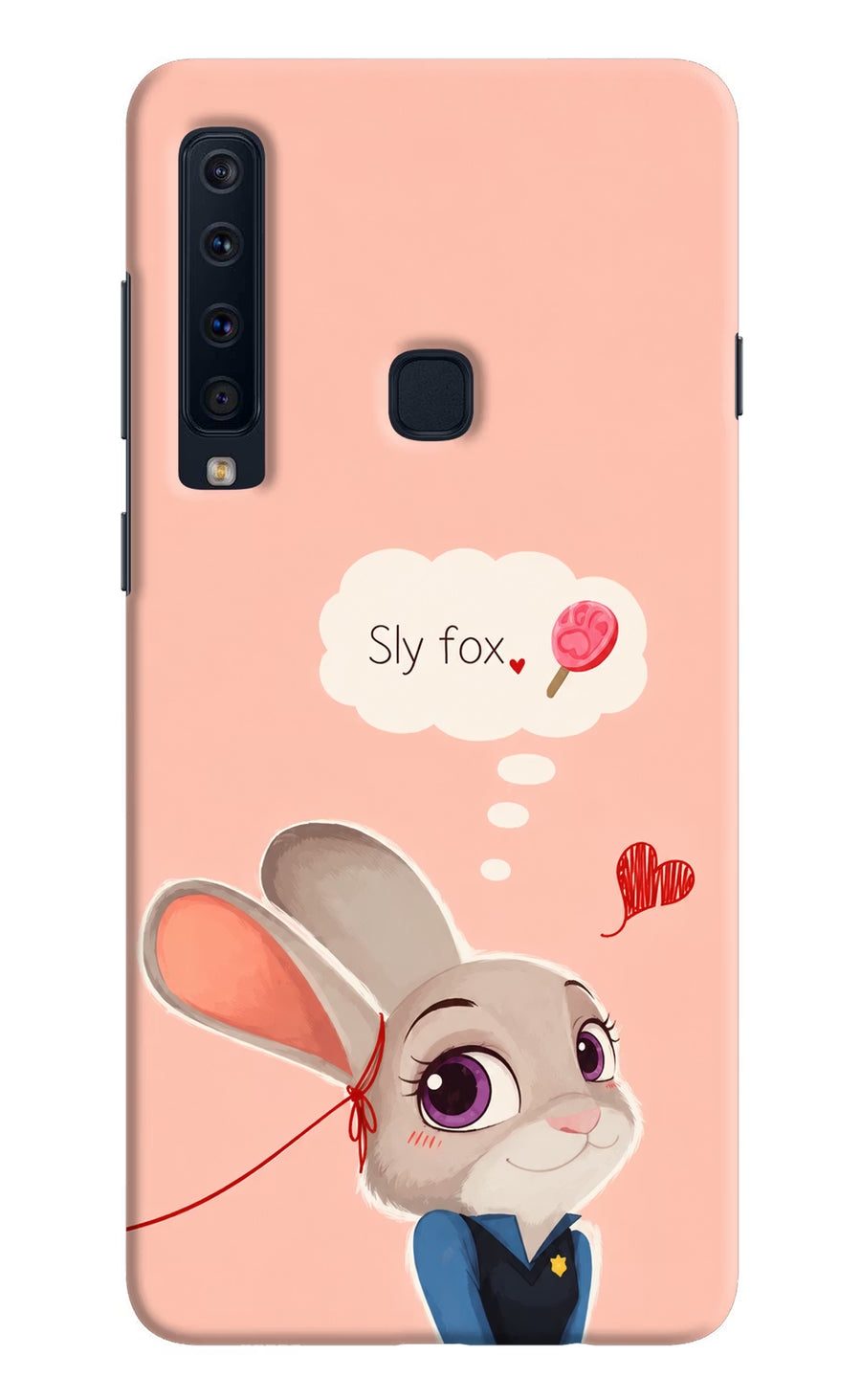 Judy Charm Samsung A9 Back Cover, Hard case