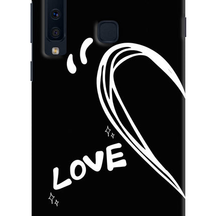 Love Line Samsung A9 Hard Case Back Cover by Casekaro