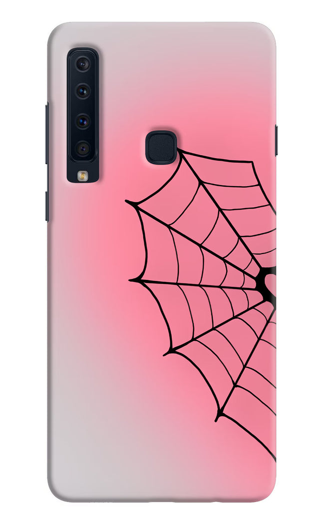 Pink Web Samsung A9 Hard Case Back Cover by Casekaro