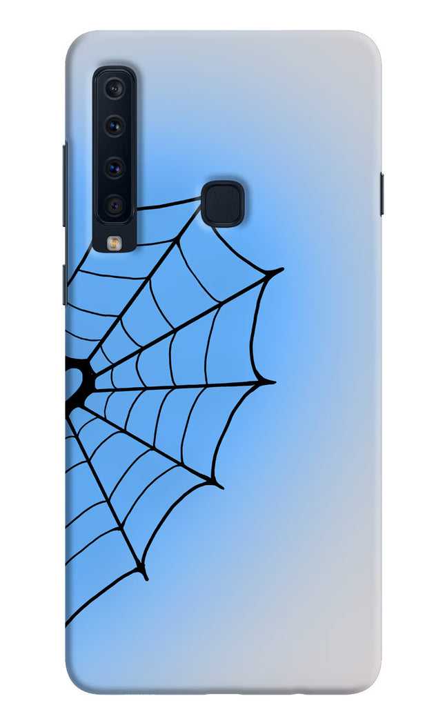 Blue Web Samsung A9 Hard Case Back Cover by Casekaro