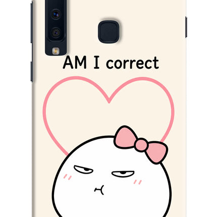 Always Right Samsung A9 Hard Case Back Cover by Casekaro