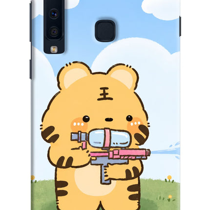 Tiger Treat Samsung A9 Hard Case Back Cover by Casekaro