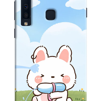 Bunny Treat Samsung A9 Hard Case Back Cover by Casekaro