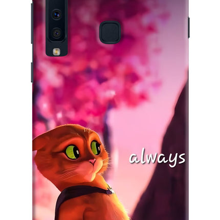 Always Cat Samsung A9 Hard Case Back Cover by Casekaro