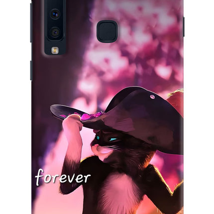 Forever Cat Samsung A9 Hard Case Back Cover by Casekaro