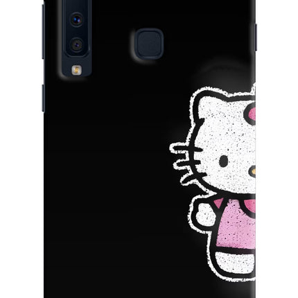 Kitty Charm Samsung A9 Hard Case Back Cover by Casekaro