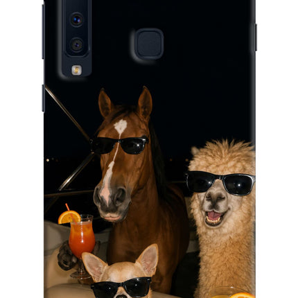 Party Squad Samsung A9 Hard Case Back Cover by Casekaro