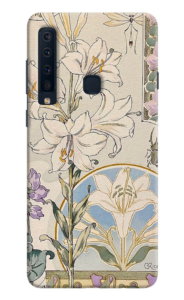 White Lily Samsung A9 Hard Case Back Cover by Casekaro