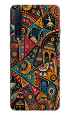 Folk Print Samsung A9 Back Cover