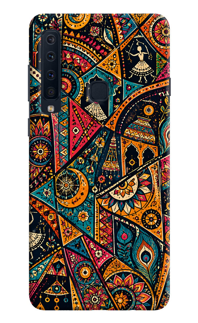 Folk Print Samsung A9 Hard Case Back Cover by Casekaro
