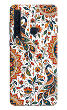 White Mayura Samsung A9 Back Cover